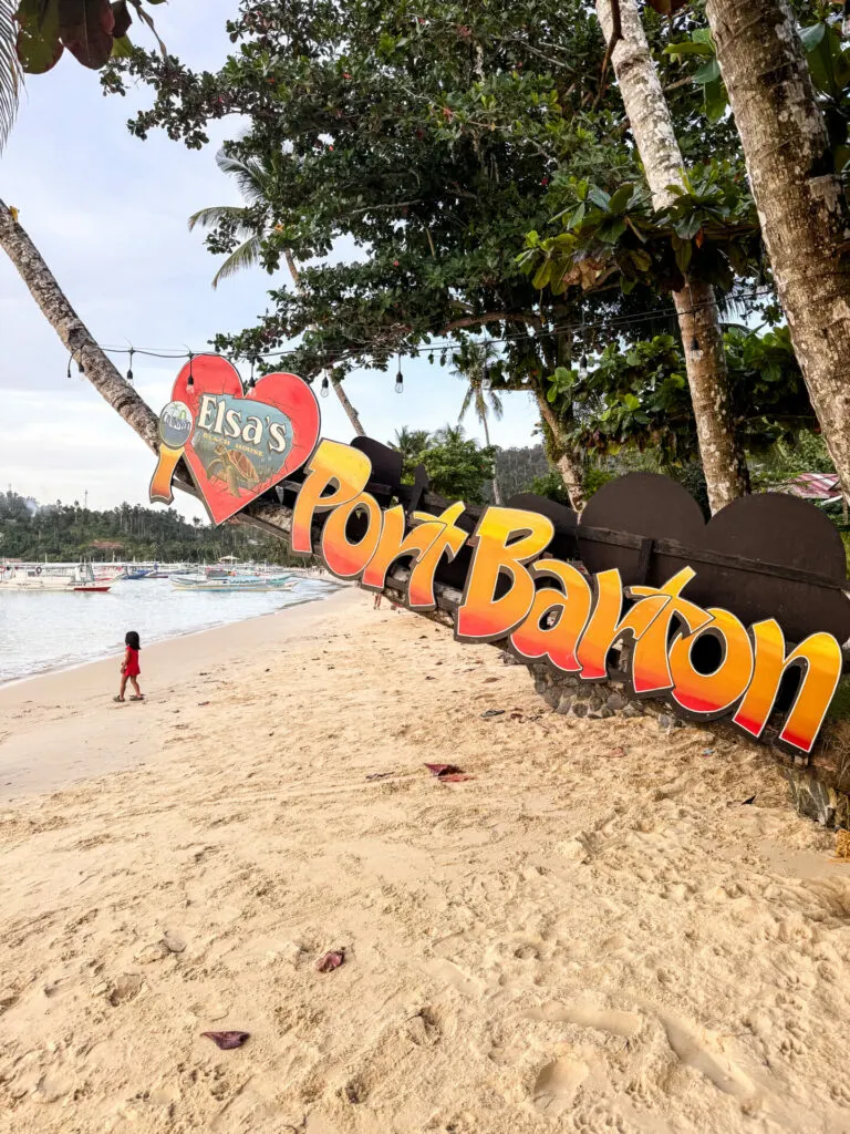 Port Barton Puerto Princesa Palawan