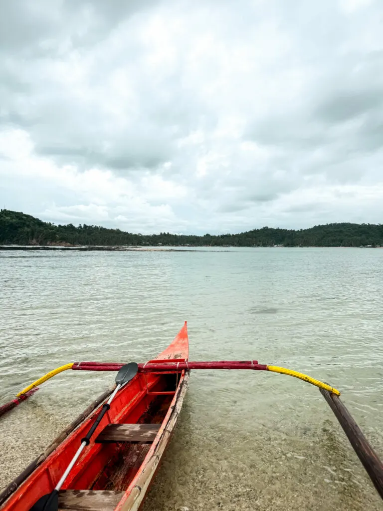Paddle bangka San Vicente