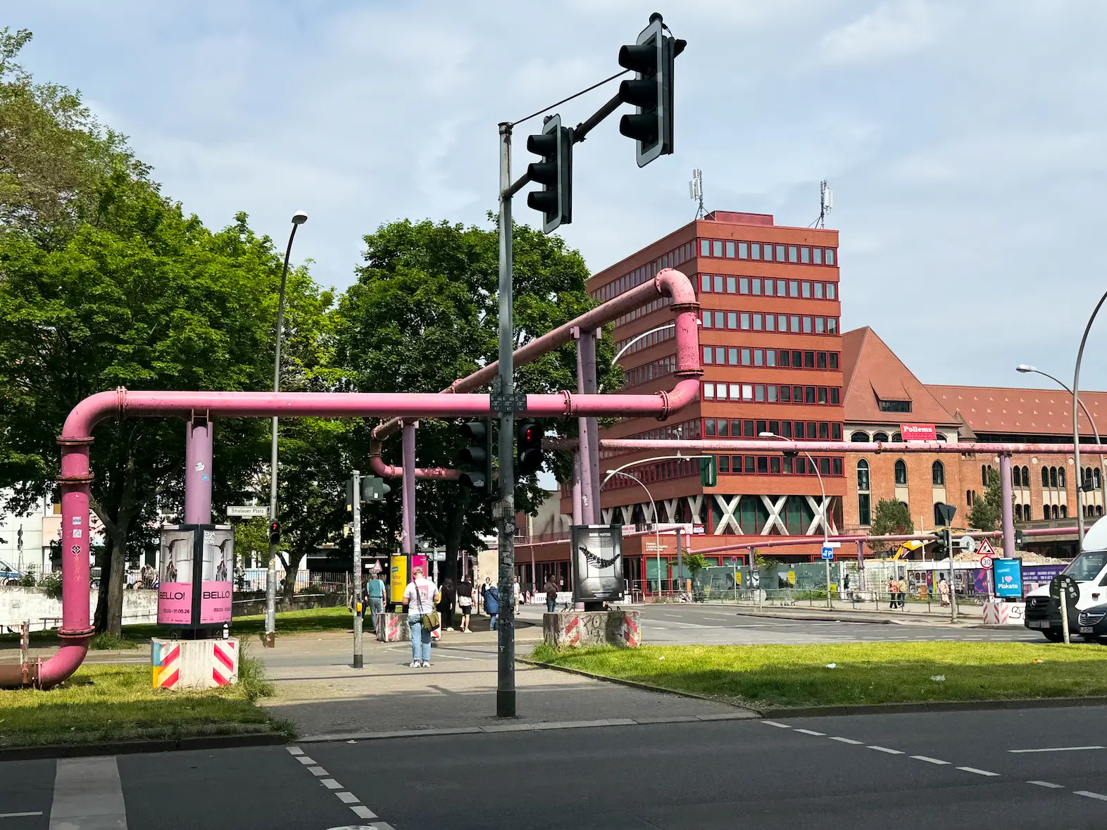 Tuyaux roses Berlin