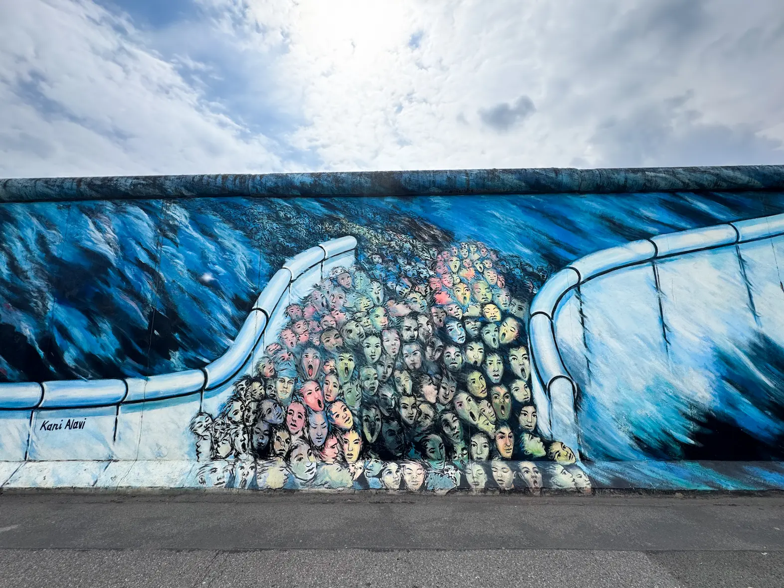 East Side Gallery fresques Berlin