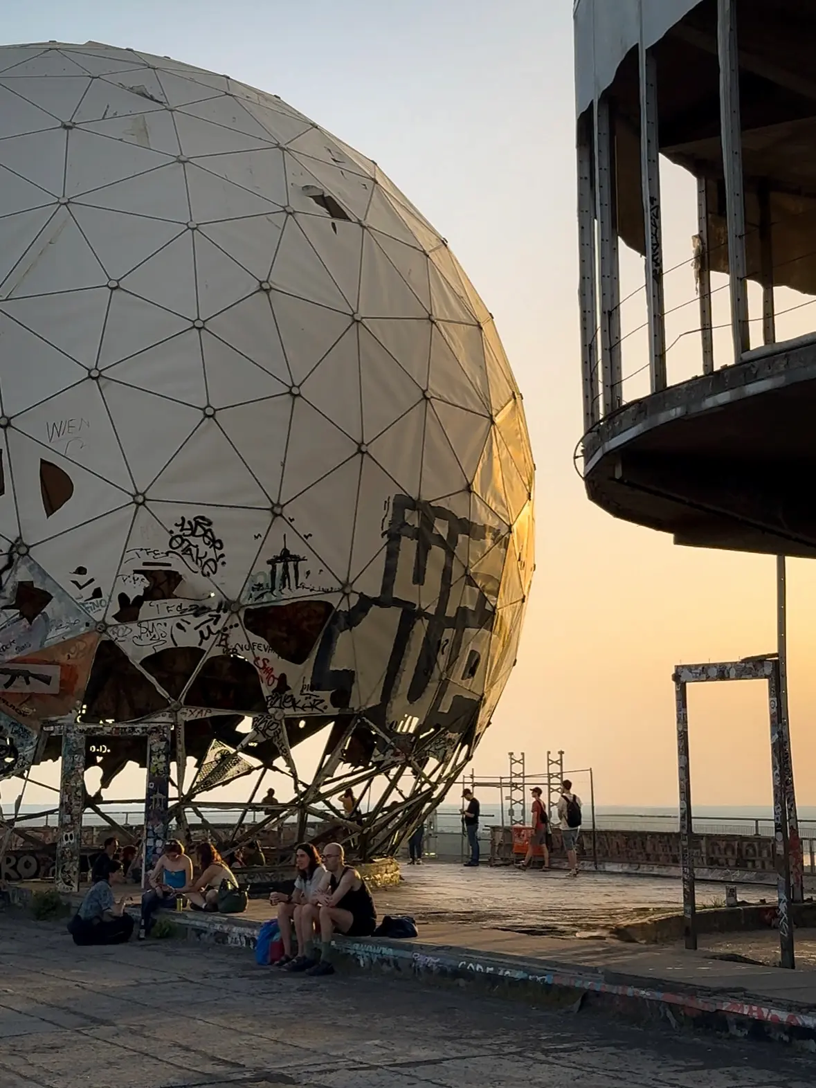 Teufelsberg street art Berlin