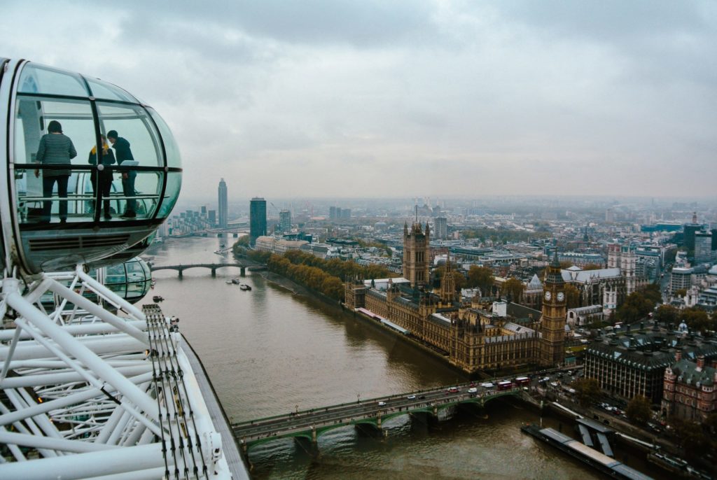 Vue du London Eye