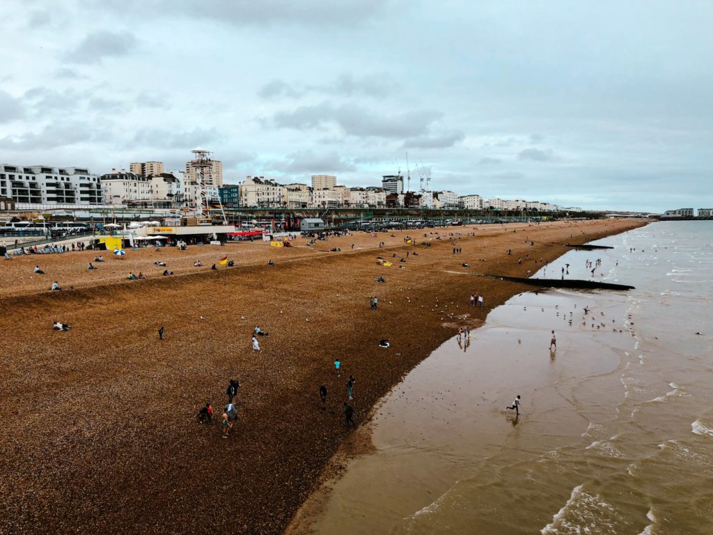 Brighton plage Londres