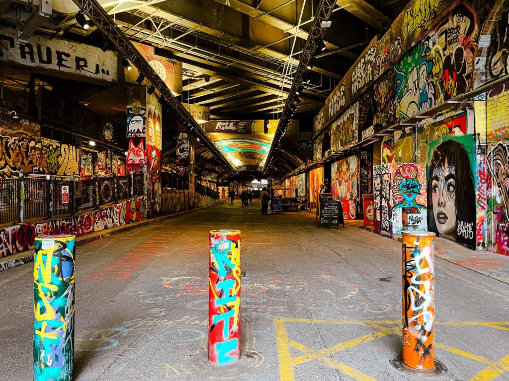 Leake Street Graffiti