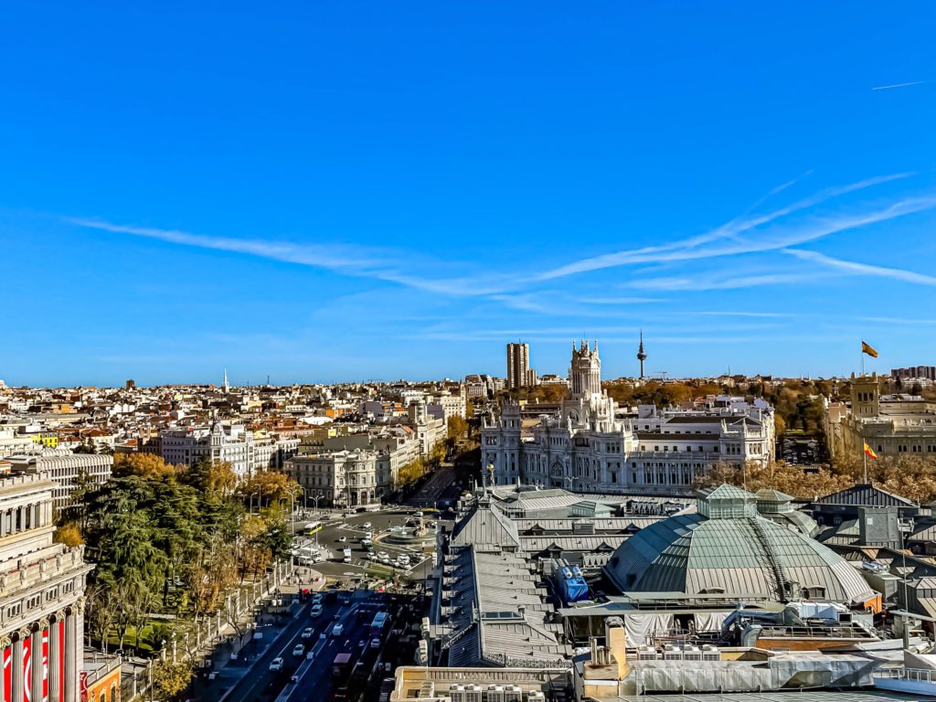 Vue banque Espagne