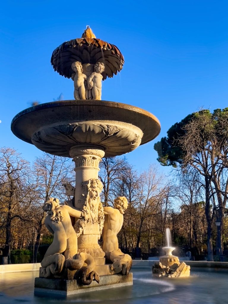 Retiro fontaine