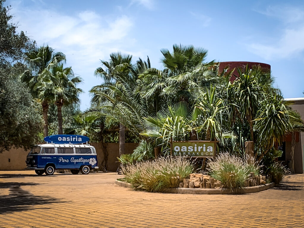 Entrée Oasiria Marrakech