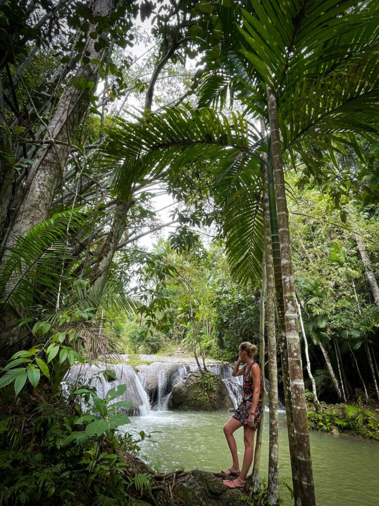 Lagaan falls Siquijor