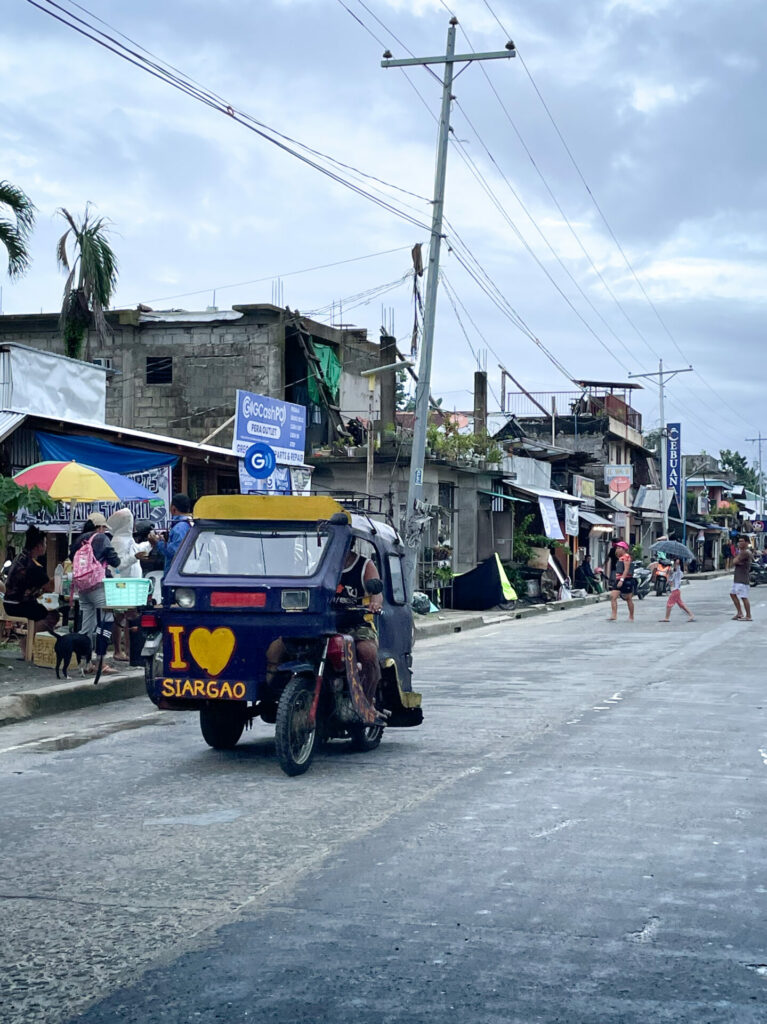 Ville tuk-tuk Siargao