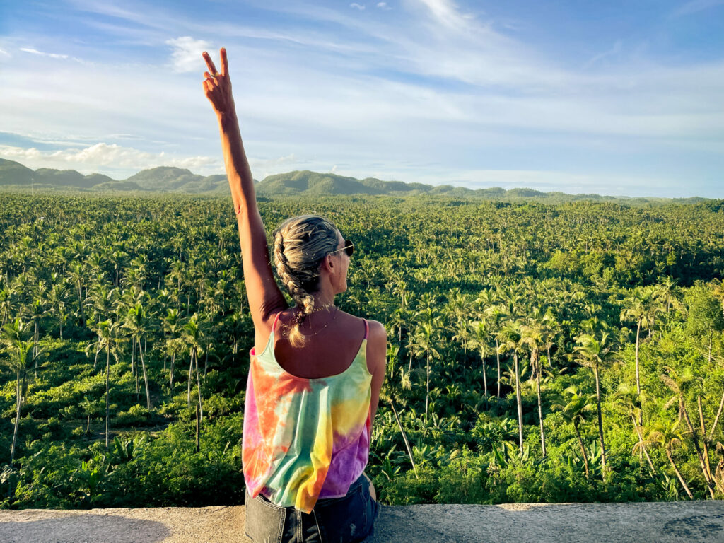 Coconut tree view Siargao