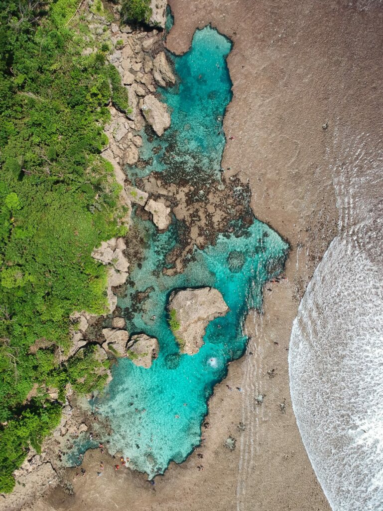 Magpopongko Tidal pools Siargao