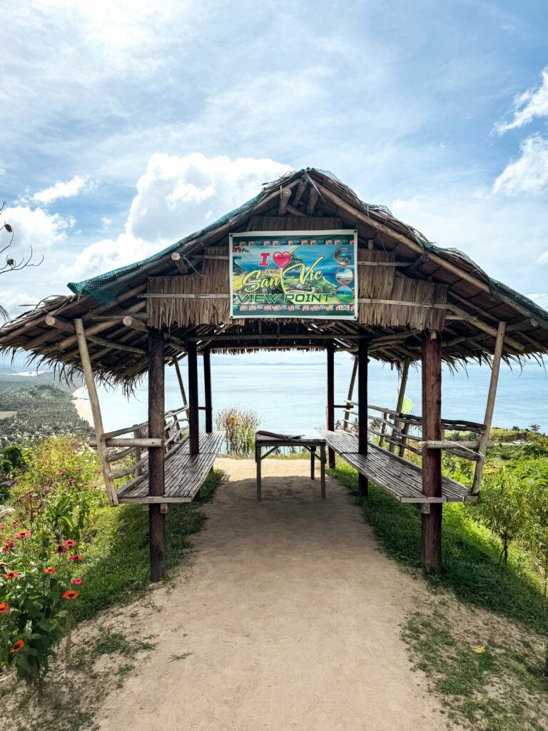 SanVic Viewpoint San Vicente Port Barton
